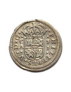 FELIPE V -  1/2 Real 1719 Cuenca