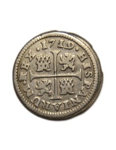 FELIPE V -  1/2 Real 1719 Cuenca 2
