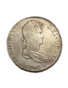 FERNANDO VII - 8 Reales 1818 Lima