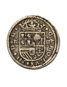 CARLOS III PRETENDIENTE - 2 REALES 1708 Barcelona 2