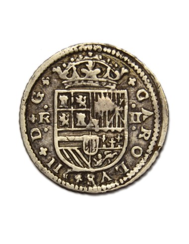 CARLOS III PRETENDIENTE - 2 REALES 1708 Barcelona