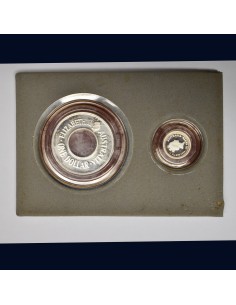 AUSTRALIA 1989 - 1 DOLLAR - 25  CENTS (Holey Dollar & Dump)