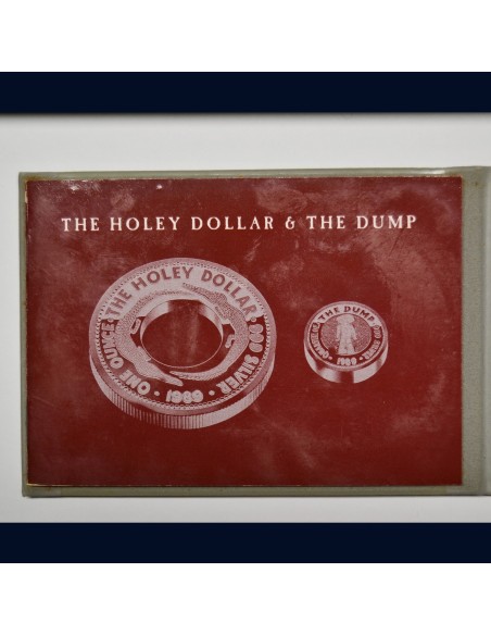 AUSTRALIA 1989 - 1 DOLLAR - 25  CENTS (Holey Dollar & Dump)