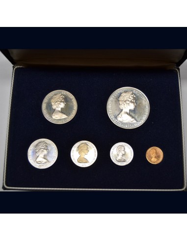 ISLAS VÍRGENES BRITÁNICAS 1973 - 1973 PROOF SET