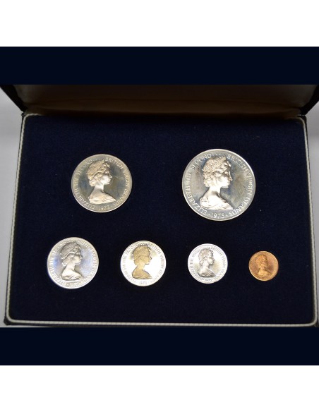 ISLAS VÍRGENES BRITÁNICAS 1973 - 1973 PROOF SET