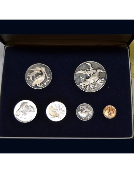ISLAS VÍRGENES BRITÁNICAS 1973 - 1973 PROOF SET