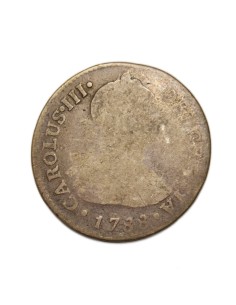 CARLOS III - 2 Reales 1788 Lima