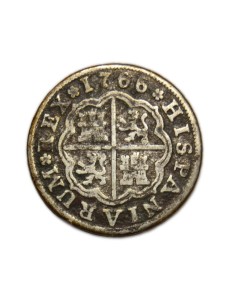 CARLOS III - 1 Real 1766 Madrid 2
