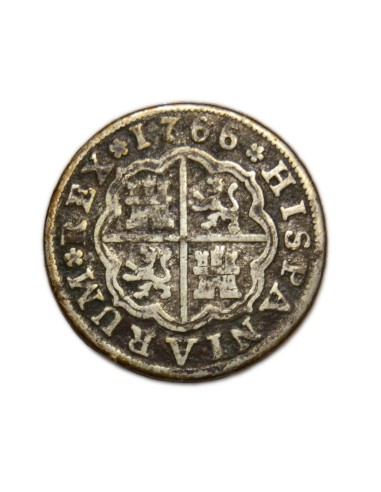 CARLOS III - 1 Real 1766 Madrid