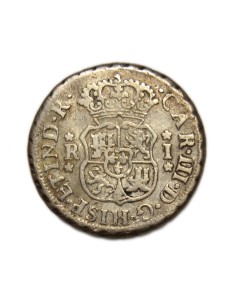 CARLOS III - 1 Real 1767 Lima