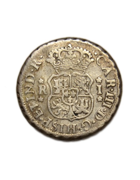 CARLOS III - 1 Real 1767 Lima