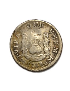 CARLOS III - 1 Real 1767 Lima 2