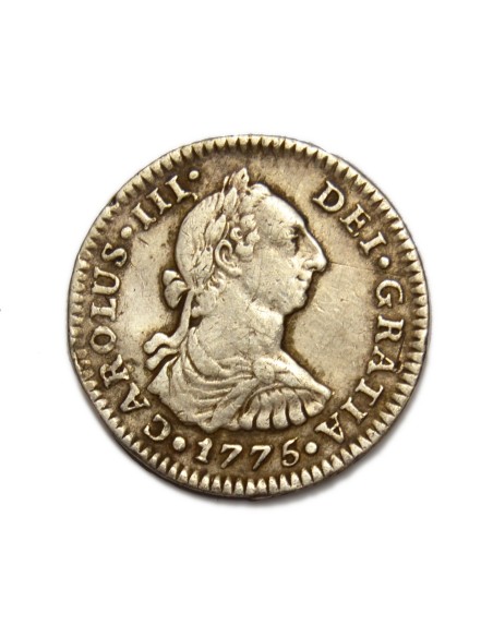 CARLOS III - 1 Real 1775 México