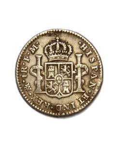 CARLOS III - 1 Real 1775 México 2
