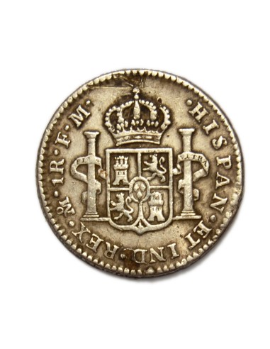 CARLOS III - 1 Real 1775 México
