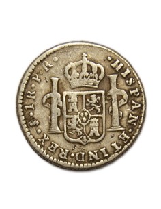 CARLOS III - 1 Real 1781 Potosí 2