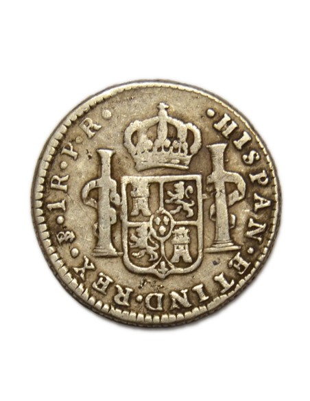 CARLOS III - 1 Real 1781 Potosí