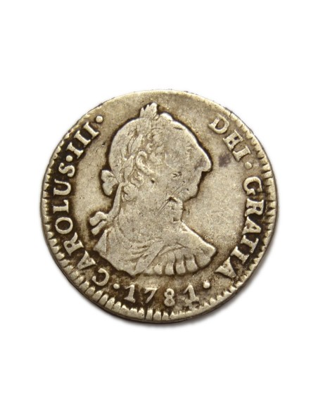 CARLOS III - 1 Real 1781 Potosí
