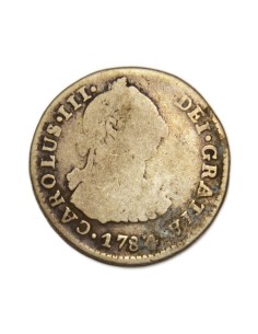 CARLOS III - 1 Real 1784 Potosí