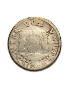 CARLOS III - 1/2 Real 1768 Potosí