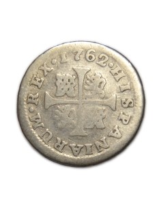 CARLOS III - 1/2 Real 1762 Madrid 2