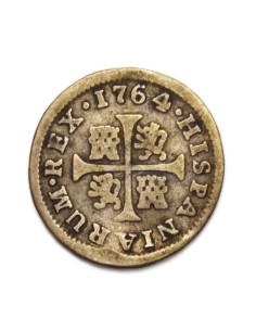 CARLOS III - 1/2 Real 1764 Madrid 2