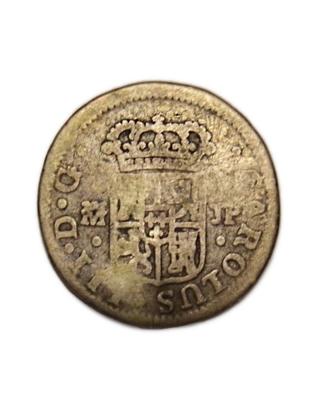 CARLOS III - 1/2 Real 1764 Madrid