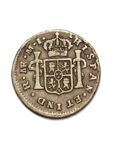 CARLOS III - 1/2 Real 1786 Lima