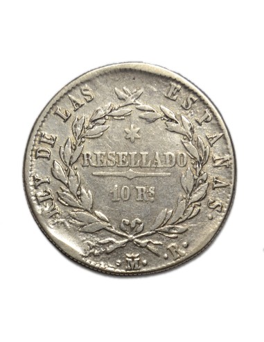FERNANDO VII - 10 Reales 1821 Madrid