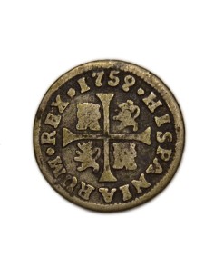 FERNANDO VI - 1/2 Real 1759 Sevilla 2