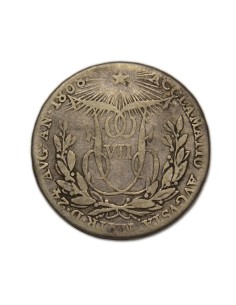 FERNANDO VII - Medalla Proclamación - módulo 2 Reales 1808 Madrid 2