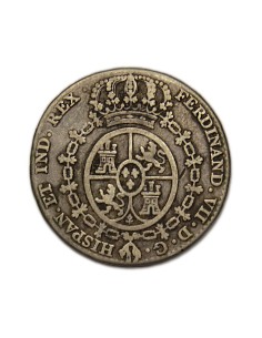 FERNANDO VII - Medalla Proclamación - módulo 2 Reales 1808 Madrid