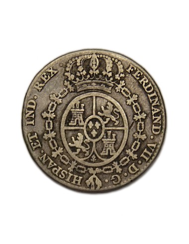 FERNANDO VII - Medalla Proclamación - módulo 2 Reales 1808 Madrid