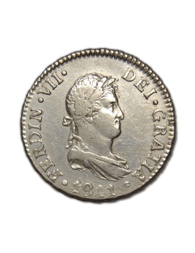 FERNANDO VII - 2 Reales 1811 Cádiz