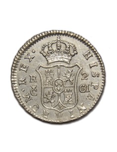 FERNANDO VII - 2 Reales 1811 Cádiz 2