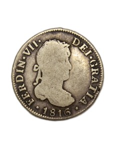 FERNANDO VII - 2 Reales 1816 Potosí