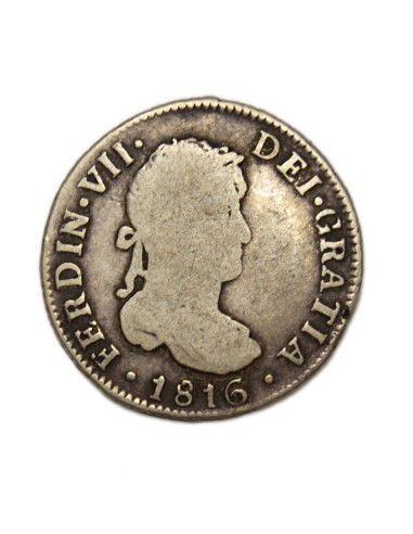FERNANDO VII - 2 Reales 1816 Potosí