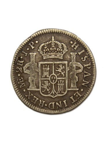 FERNANDO VII - 2 Reales 1818 Lima