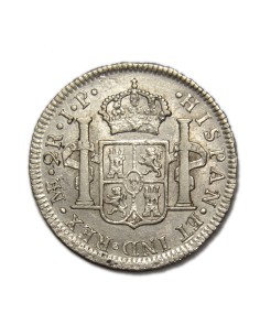 FERNANDO VII - 2 Reales 1819 Lima 2