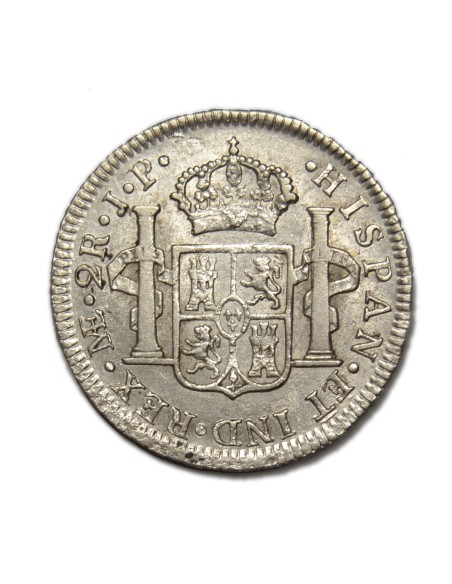 FERNANDO VII - 2 Reales 1819 Lima