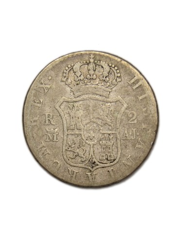FERNANDO VII - 2 Reales 1831 Madrid