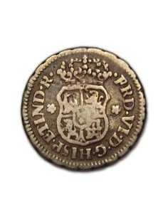 FERNANDO VI - 1/2 Real 1760 México 2