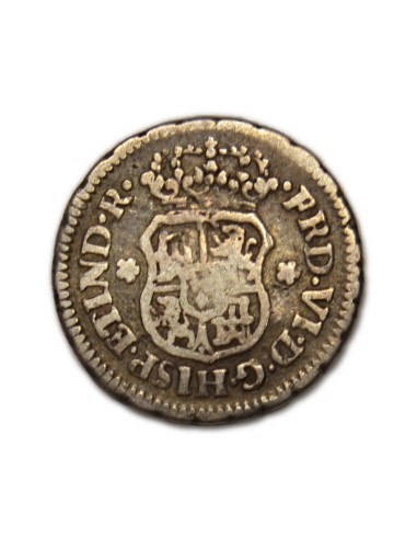 FERNANDO VI - 1/2 Real 1760 México