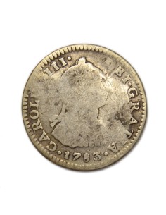CARLOS III - 1 Real 1783 México