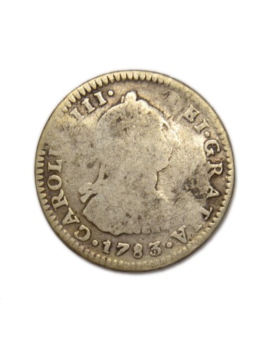 CARLOS III - 1 Real 1783 México