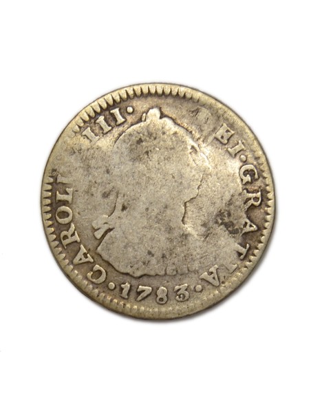 CARLOS III - 1 Real 1783 México