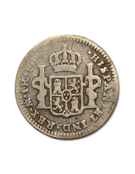 CARLOS III - 1 Real 1783 México