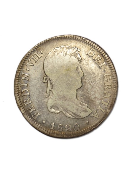 FERNANDO VII - 4 Reales 1820 Lima