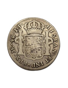 FERNANDO VII - 4 Reales 1821 Lima 2