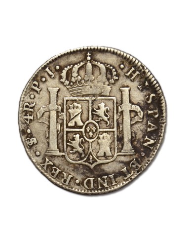 FERNANDO VII - 4 Reales 1822 Potosí